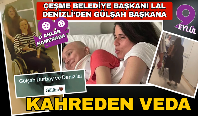 Lal Denizli'den Gülşah Durbay'a videolu veda