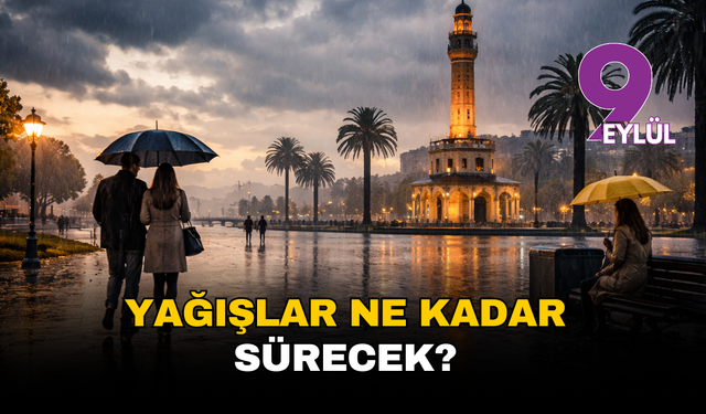 İzmir’de yağışlar ne kadar sürecek? Meteoroloji ilçe ilçe açıkladı