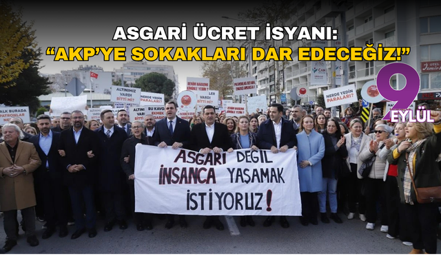 CHP’li kadınlardan İzmir'de asgari ücret isyanı: “AKP’ye sokakları dar edeceğiz!”