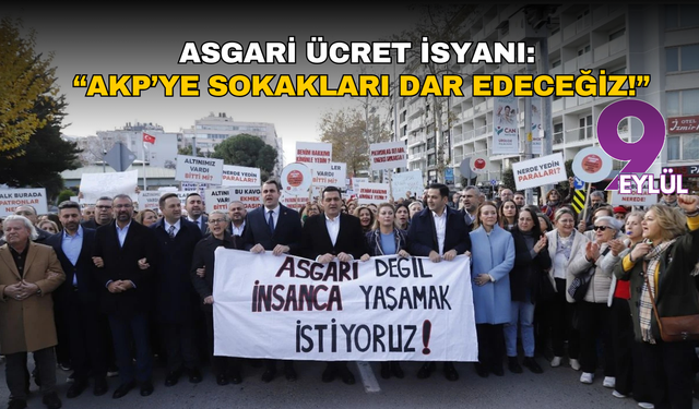CHP’li kadınlardan İzmir'de asgari ücret isyanı: “AKP’ye sokakları dar edeceğiz!”