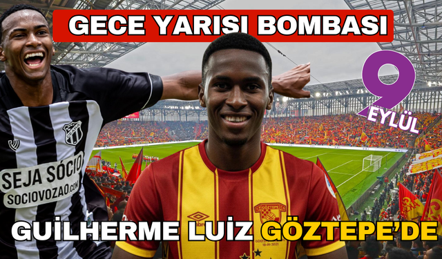Göztepe'den gece yarısı bombası