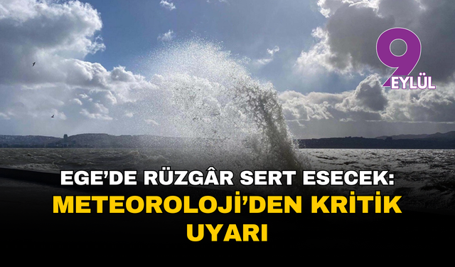 Ege’nin güneyinde şiddetli fırtına alarmı: Ulaşımda aksamalar bekleniyor