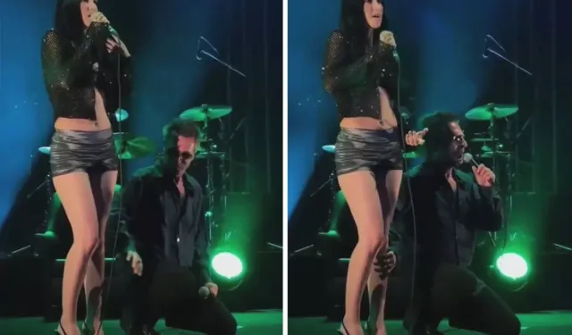 Teoman yine yapacağını yaptı; Şarkıyı unuttu!