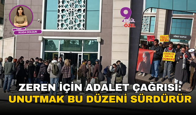 Zeren için adalet çağrısı İzmir’de yükseldi: “Unutmak bu düzeni sürdürür”