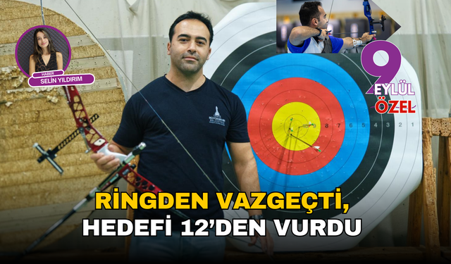 Ringden vazgeçti, hedefi 12’den vurdu