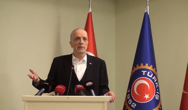 Türk-İş Başkanı Ergün Atalay: Toplantıya katılmıyorum