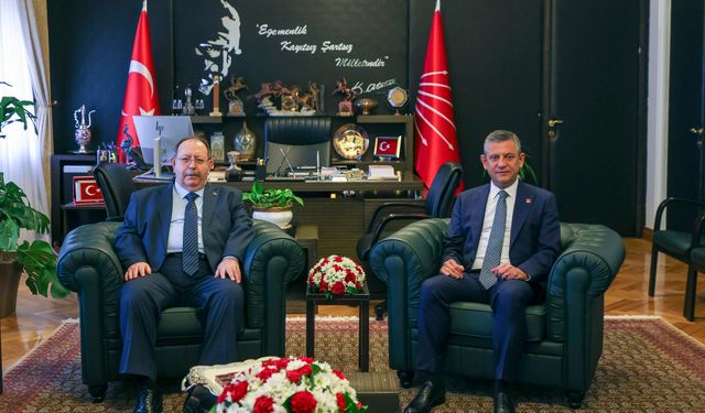 YSK Başkanı, CHP Genel Başkanı Özel'i ziyaret etti