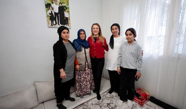 Başkan Mutlu yeni yıl öncesi komşularıyla buluştu