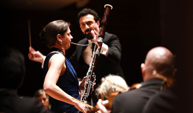 Sophie Dervaux, İzmirli müzikseverleri büyüledi