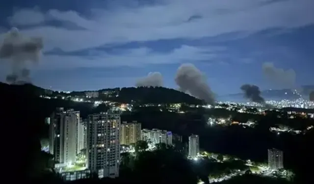 Venezuela semalarında savaş tamtamları: Başkent Caracas'ta peş peşe patlamalar