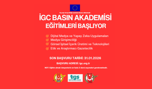 İGC Basın Akademisi'nde yüz yüze ücretsiz eğitim imkanı: Başvurular başladı!