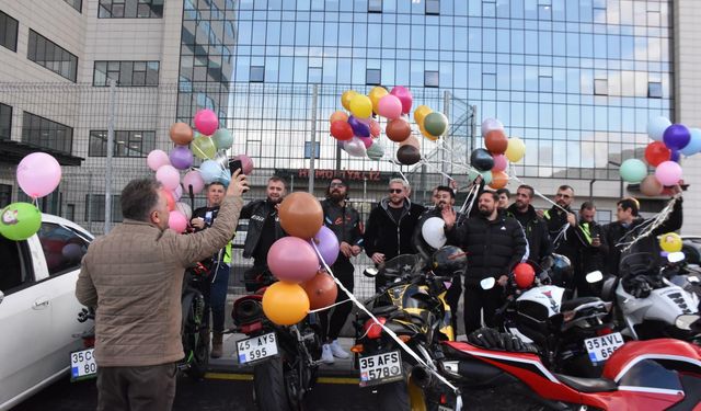 Balonlar Beyza için gökyüzüne uçtu