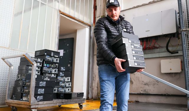 Buca’da atık elektrikli ve elektronik eşyalar geri dönüşüme kazandırılıyor