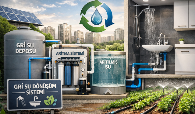 İzmir'de binalara "gri su dönüşümü" zorunluluğu