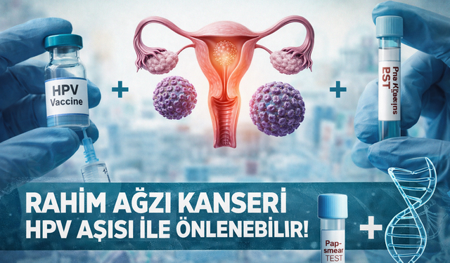 Rahim ağzı kanseri HPV aşısı ile önlenebilir!