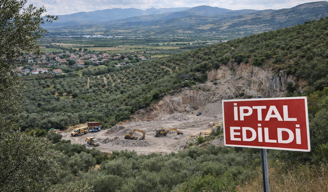 Torbalı’nın yeşili derin bir nefes aldı: Yeniköy’deki kireçtaşı ocağı projesine iptal kararı