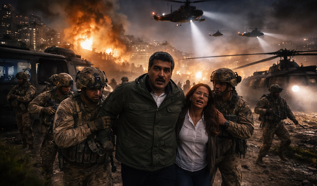 Trump’tan dünyayı sarsan açıklama! “Maduro ve eşini yakaladık”