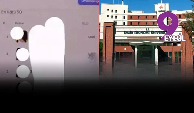 Ekonomi Üniversitesi'ndeki skandal olaya İzmir Başsavcılığı'ndan soruşturma!