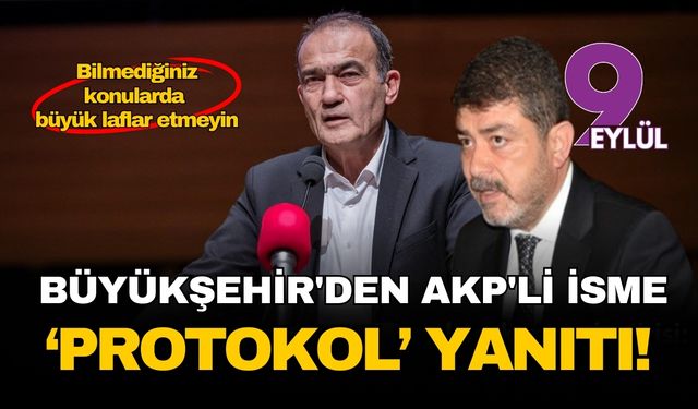 Büyükşehir'den AKP'ye deprem yanıtı: Bilmediğiniz konularda büyük laflar etmeyin