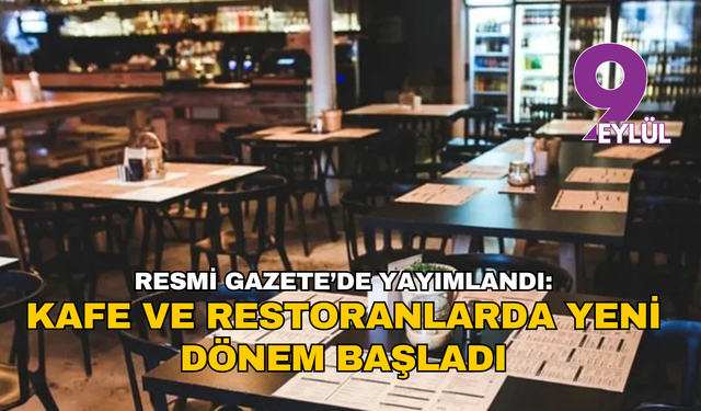 Kafe ve restoranlarda gizli ücret dönemi bitti