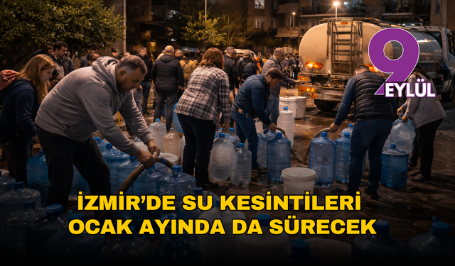 İzmir’de gece su kesintileri ocak ayında da sürecek: 2026 İZSU programı kent genelini kapsıyor