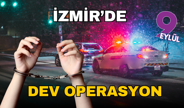 İzmir'de uyuşturucu operasyonu....  Binlerce sentetik hap ele geçirildi