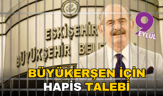 Yılmaz Büyükerşen için siyasi yasak ve hapis istemi