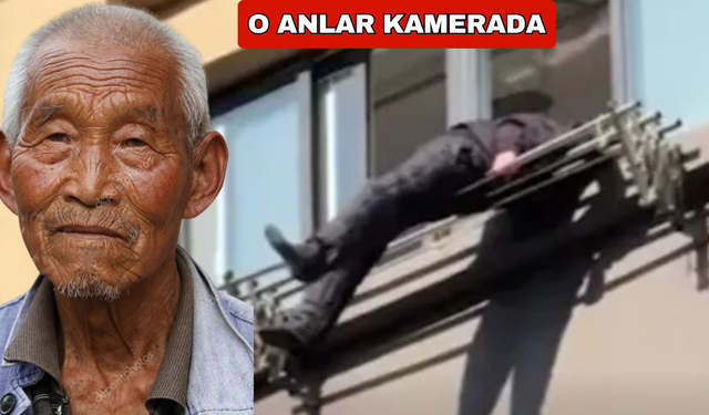 Mucize kurtuluş! 15. kattan düştü, çamaşır askısına takıldı!
