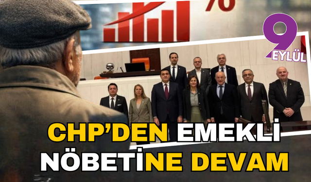 CHP'de emekli nöbetine devam