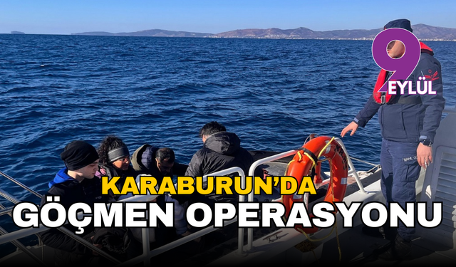 İzmir açıklarında düzensiz göçmen operasyonu: 42 kişi kurtarıldı