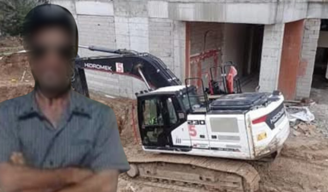 Feci ölüm: İş makinesi ile duvar arasında sıkıştı!