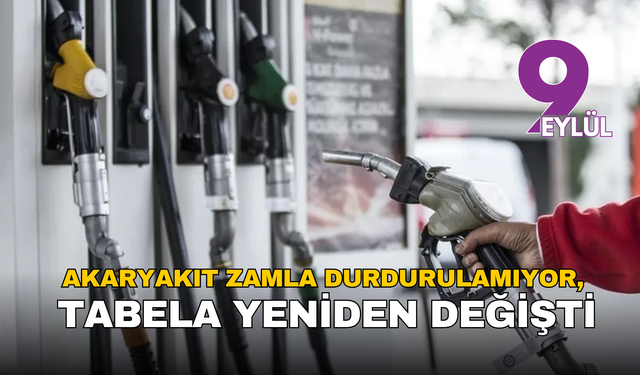 Araç sahiplerine kötü haber: Motorin zamla durdurulamıyor, tabela yeniden değişti