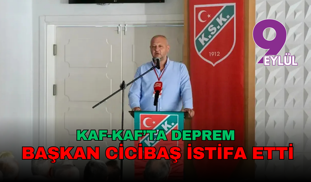 Karşıyaka’da deprem: Başkan Cicibaş istifa etti