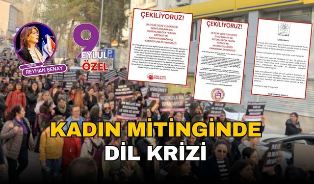 Kadın mitingi öncesi yabancı dil krizi: Üç kadın örgütü Ankara’daki eylemden çekildi