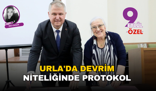 Urla'da devrim niteliğinde protokol