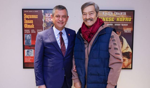 Özgür Özel’den Kadir İnanır’a ziyaret