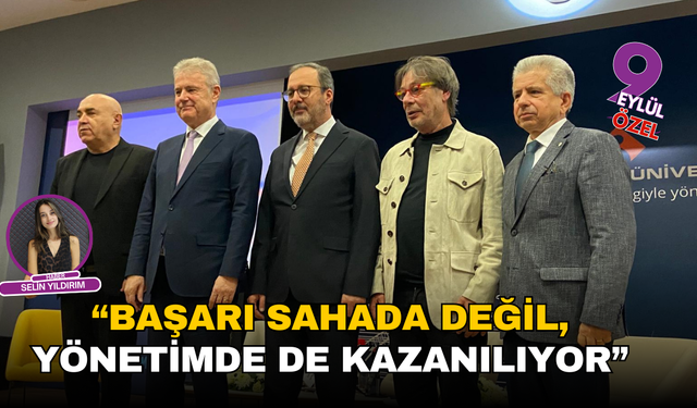 Spor yöneticiliği programı İzmir’de start aldı: “Başarı sahada değil, yönetimde de kazanılıyor”