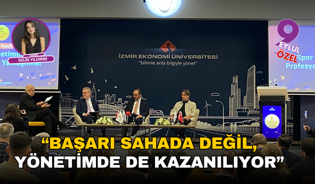 Spor yöneticiliği programı İzmir’de start aldı: “Başarı sahada değil, yönetimde de kazanılıyor”