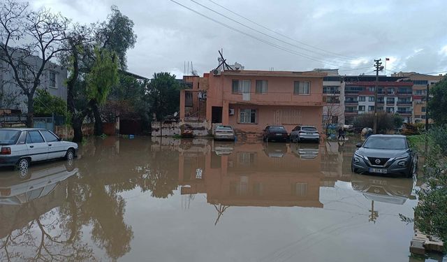 Menemen göle döndü