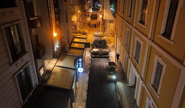 Alsancak’ta dev altyapı hamlesi: Kazı tamam, sıra asfaltta