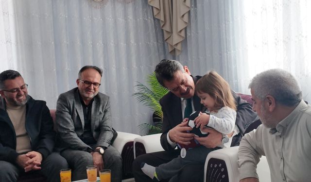 Başsavcı Yeldan’dan acılı aileye taziye ziyareti