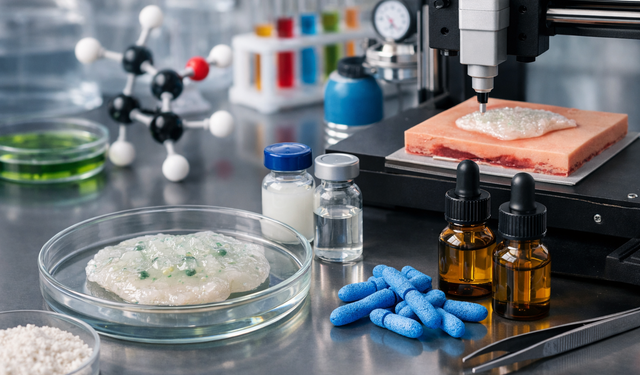 İzmir'den tıp dünyasına devrim niteliğinde buluş: Kronik yaralara probiyotik destekli yerli kalkan