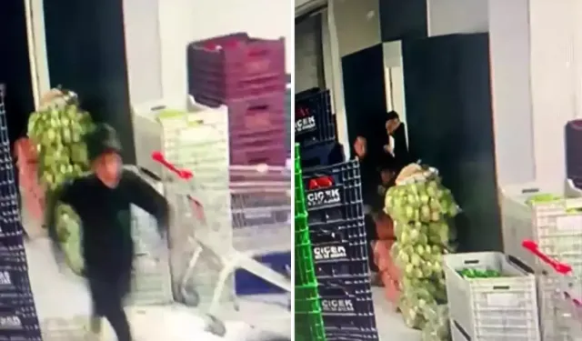 Son depremin görüntüleri! Panik anları kameralarda