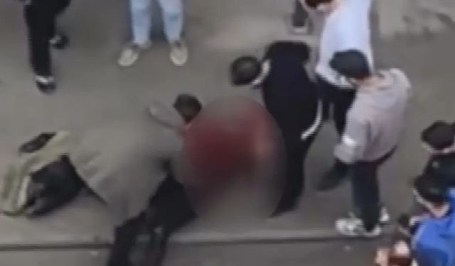 Sokakta bıçaklı kavga: 1 ağır yaralı