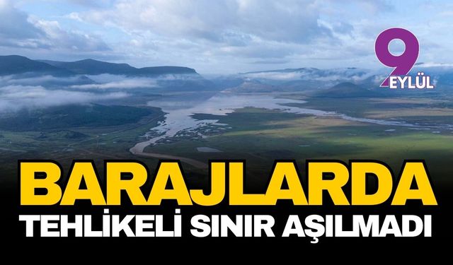 İzmir'in barajlarında tehlikeli sınır aşılmadı!