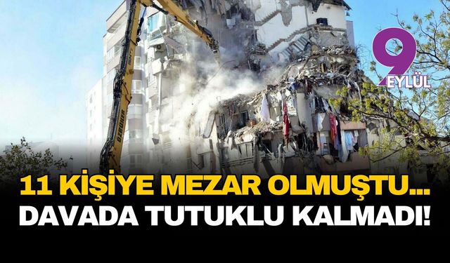 İzmir depreminde 11 kişiye mezar olmuştu... Yılmaz Erbek Apartmanı davasında tutuklu kalmadı!