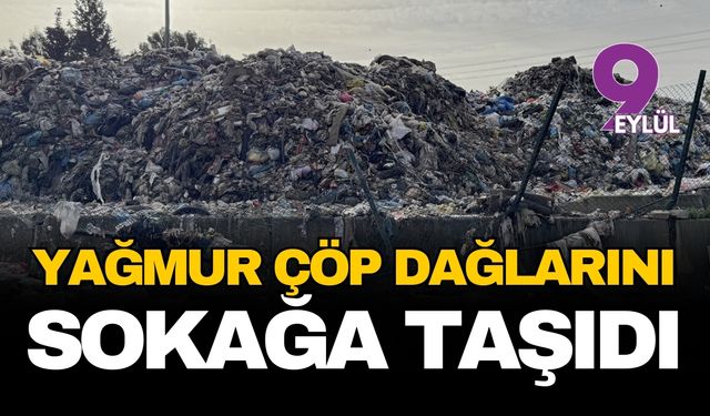 Çöp yollara aktı: Mahalleli isyan etti