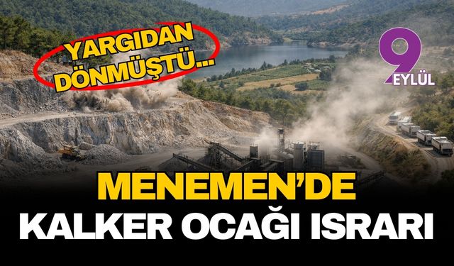 Yargıdan dönmüştü: Karagöl'ün dibinde kalker ocağı ısrarı
