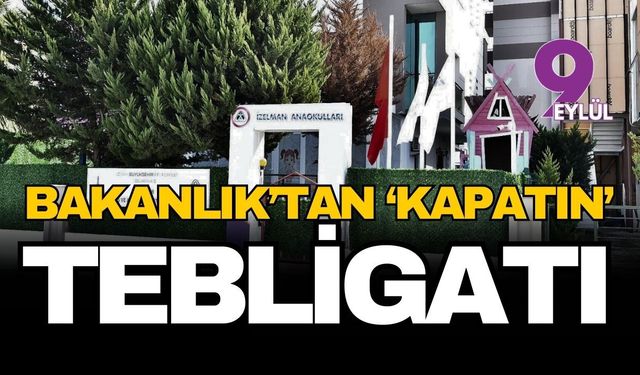 İzmir'de kreş krizi: Bakanlıktan Büyükşehir'e resmi 'kapatın' tebligatı