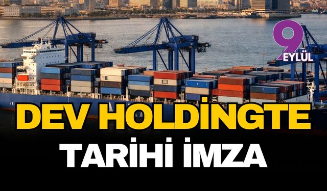 İzmir'in dev holdinginde tarihi imza